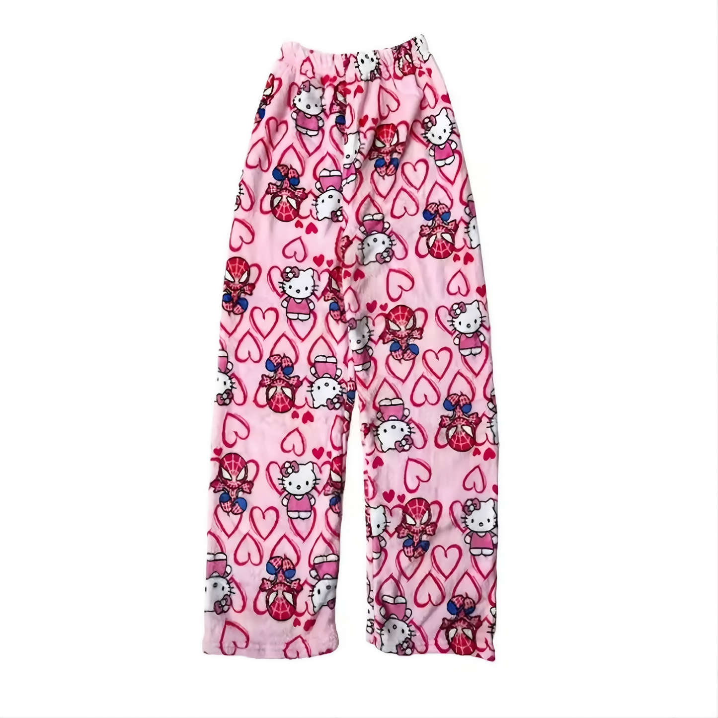 Spodnie Hello Kitty x SpiderMan