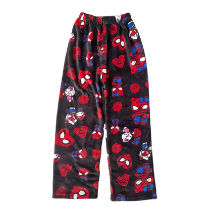 Spodnie Hello Kitty x SpiderMan